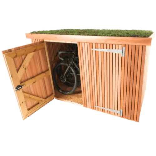 an image illustrating a bike shed base